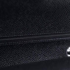 Chanel Medium/Large Caviar Double Classic Flap Black 2022