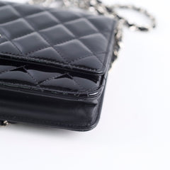 Chanel Classic WOC Black Patent 20 series