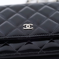 Chanel Classic WOC Black Patent 20 series