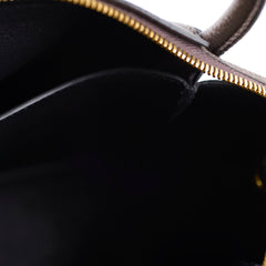 Prada Vitello Small Leather Tote Bag Taupe