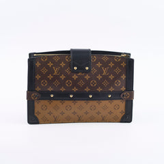 Louis Vuitton Reverse Trunk Monogram Crossbody Bag Microchip