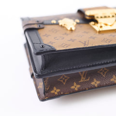 Louis Vuitton Reverse Trunk Monogram Crossbody Bag Microchip