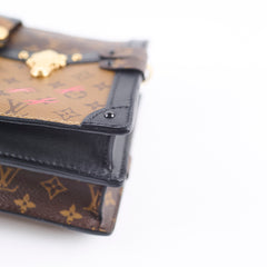 Louis Vuitton Reverse Trunk Monogram Crossbody Bag Microchip