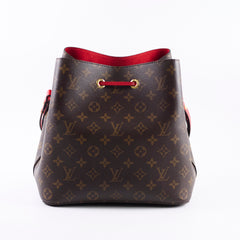 Louis Vuitton Neo Noe Bucket Monogram, Red