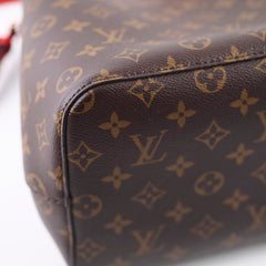 Louis Vuitton Neo Noe Bucket Monogram, Red