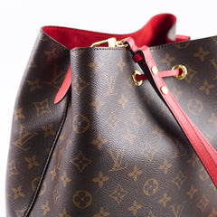 Louis Vuitton Neo Noe Bucket Monogram, Red