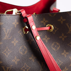 Louis Vuitton Neo Noe Bucket Monogram, Red