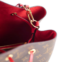 Louis Vuitton Neo Noe Bucket Monogram, Red