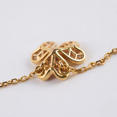 Van Cleef & Arpels Mini Frivole 18k Pink Gold Diamond Necklace 2021