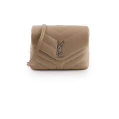 Saint Laurent Toy Lou Lou Black Beige