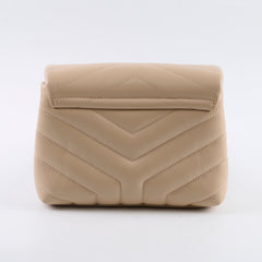 Saint Laurent Toy Lou Lou Black Beige