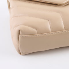 Saint Laurent Toy Lou Lou Black Beige