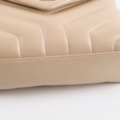 Saint Laurent Toy Lou Lou Black Beige