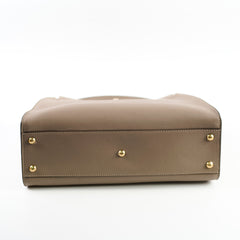 Fendi Medium Peekaboo Grey/Tortoiseshell