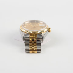 Rolex 36mm Datejust Twotone with Diamond Dial Watch