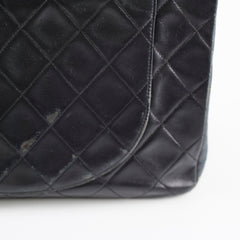 Chanel Vintage Maxi Single Flap Black