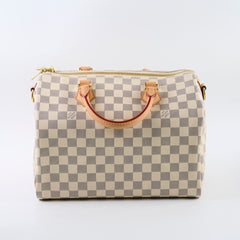 Louis Vuitton Speedy Bandouliere 30 Daimer Azur