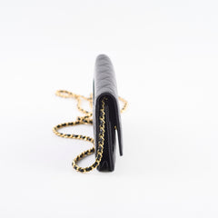 Chanel Caviar Wallet On Chain WOC Black 29 Series