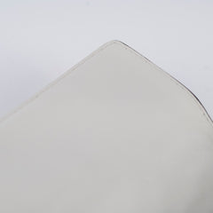 Fendi Medium Baguette White GHW