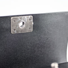 Chanel Old Medium Boy Bag Black Caviar RHW 26series