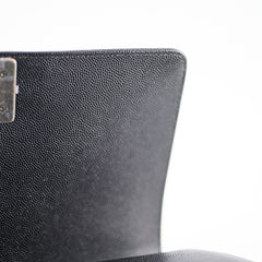 Chanel Old Medium Boy Bag Black Caviar RHW 26series