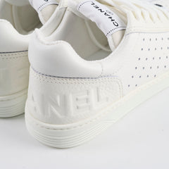 Chanel Interlocking CC Logo Trainer Women Size 38