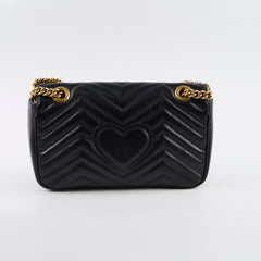Gucci Marmont Flap Medium Black