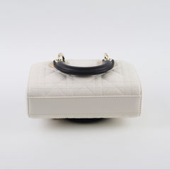 Dior Lady D-Joy Micro Two - ToneLatte and Black Cannage Bag 2025