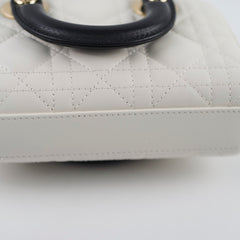 Dior Lady D-Joy Micro Two - ToneLatte and Black Cannage Bag 2025