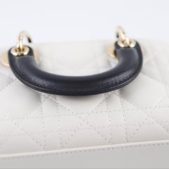 Dior Lady D-Joy Micro Two - ToneLatte and Black Cannage Bag 2025