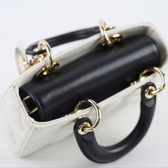 Dior Lady D-Joy Micro Two - ToneLatte and Black Cannage Bag 2025