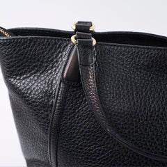 Gucci Soho Leather Tote Black