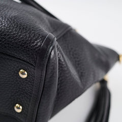 Gucci Soho Leather Tote Black