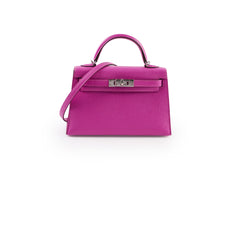 Hermes Mini Kelly Epsom Magnolia PHW 2018