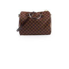 Louis Vuitton Speedy 30 Bandouliere Damier Ebene
