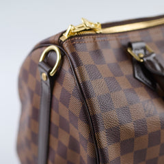 Louis Vuitton Speedy 30 Bandouliere Damier Ebene