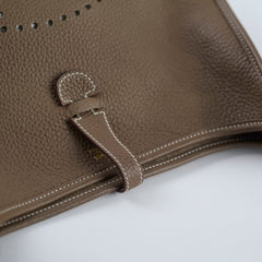Hermes Evelyne 29 Etoupe GHW T Stamp
