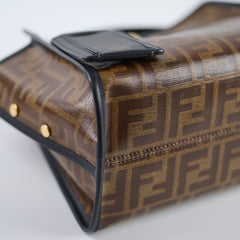 Fendi Mini Peekaboo Black with Defender