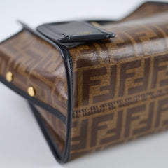 Fendi Mini Peekaboo Black with Defender