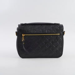 Louis Vuitton Pochette Metis Empreinte Black