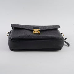 Louis Vuitton Pochette Metis Empreinte Black