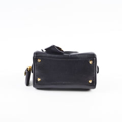 Prada Mini Saffiano Crossbody Bag Black