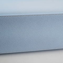 Hermes Kelly 25 Epsom Sellier Bleu Brume Y Stamp