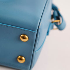 Saint Laurent Boston Crossbody Bag Blue