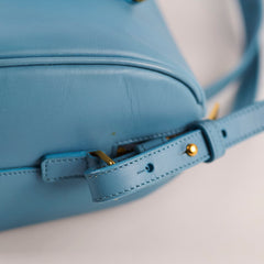 Saint Laurent Boston Crossbody Bag Blue