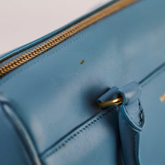 Saint Laurent Boston Crossbody Bag Blue