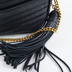 Saint Laurent Lou Mini Camera Bag Black