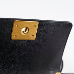 Chanel Small Boy Black Microchip