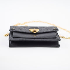 Louis Vuitton Vavin Wallet on Chain Black Empreinte
