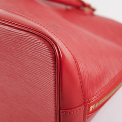 Louis Vuitton Alma PM Epi Red